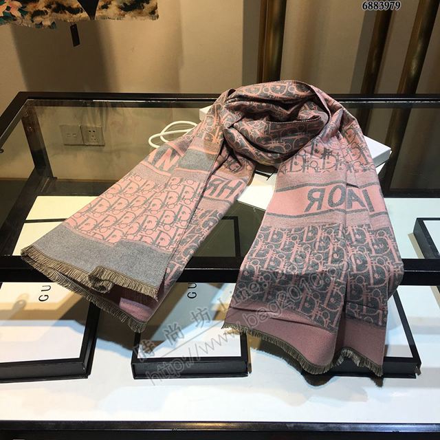 Dior圍巾 迪奧2019新款長圍巾披肩 超百搭Dior女大披肩  llwj7224